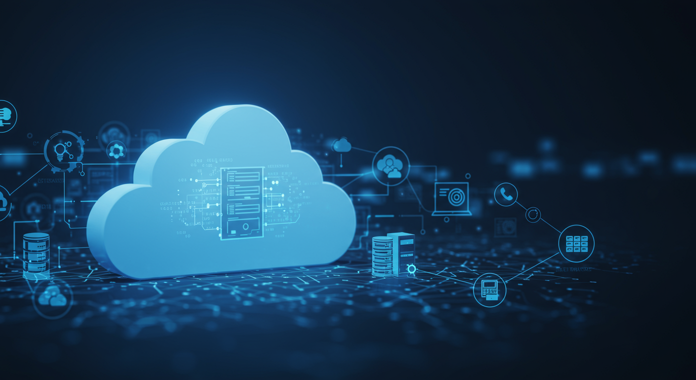 cloud computing infrastructure horizontal format